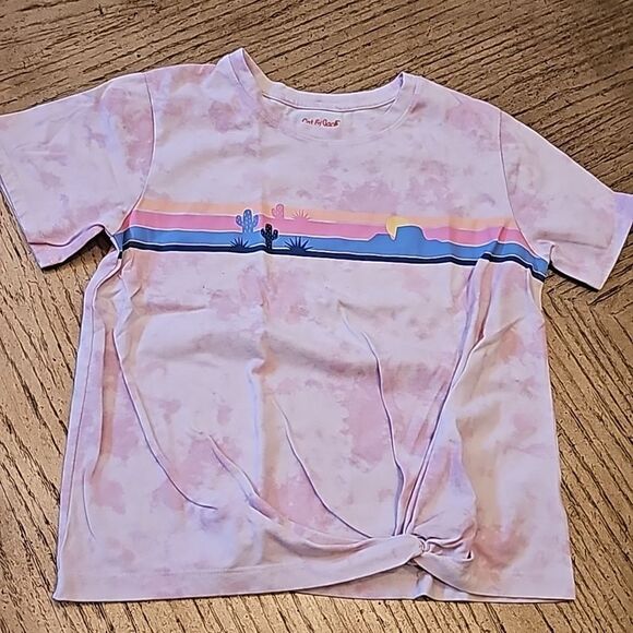 Tie Die girls t shirt size L 10/12 - Picture 5 of 5